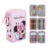 disney minnie mouse rosa schueleretui 3 fach