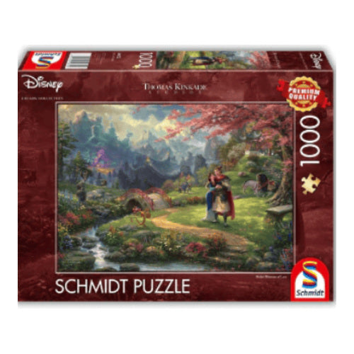 disney mulan 1000 teile puzzle thomas kinkade