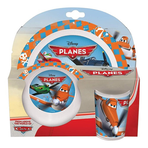 disney planes 3 teiliges melamin set