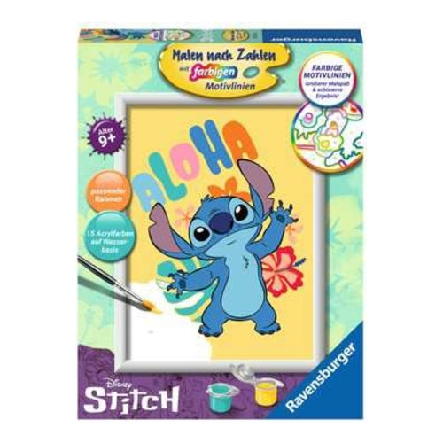 disney stitch malen nach zahlen