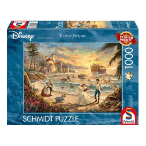 disney the little mermaid celebration of love puzzle 1000 teile thomas kinkade collection