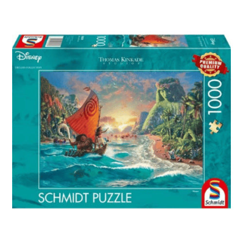 disney vaiana moana puzzle 1000 teile thomas kinkade collection