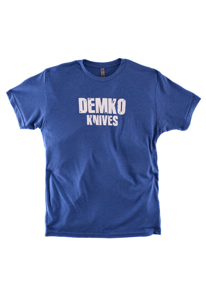 Demko Knives T Shirt Blau, Gr. L   Tri Blend