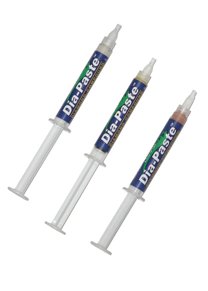DMT Dia Paste Set: Profi Polierpaste 1, 3 &amp; 6 Mikron