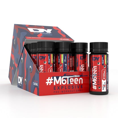 Dy Nutrition M6Teen Prewokrout Shots 12X60Ml Peach