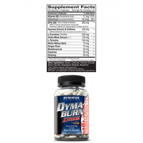 Dymatize Dyma Burn Xtreme 120 Kapsel