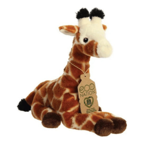 eco nation giraffe ca 22 cm plueschfigur