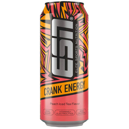 Esn Crank Energy 5X500Ml Beulen Ohne Orig Umverp Peach Ice Tea Beschädigt Beulen