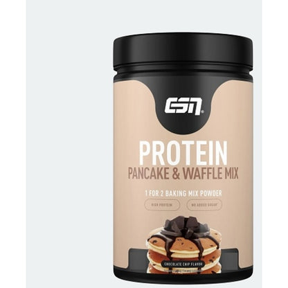 Esn Protein Pancake Waffle Mix 908G Chocolate Chips