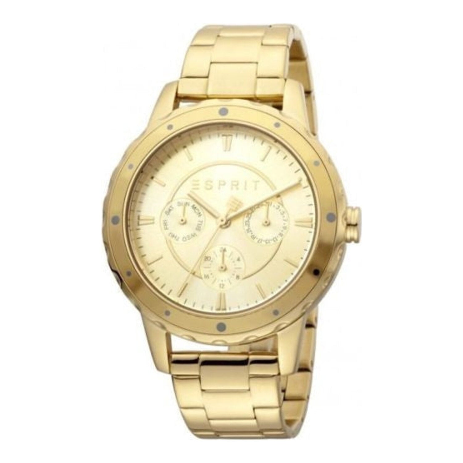 Montre multifonctionnelle bicolore Esprit pour femme
