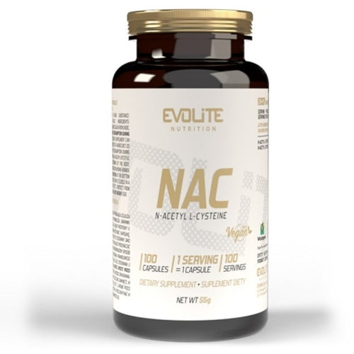 Evolite Nutrition N-Acety-L-Cysteine Nac 100 Kapseln