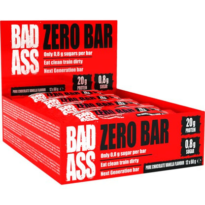 Fa Nutrition Bad Ass Zero Bar 12X60G Chocolate Cake