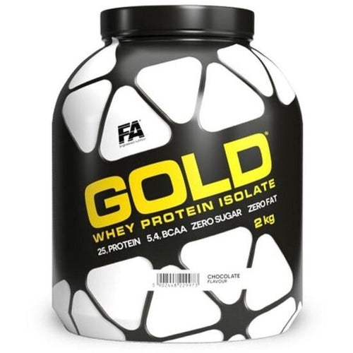 Fa Nutrition Gold Whey Protein Isolate 2Kg Strawberry Banana