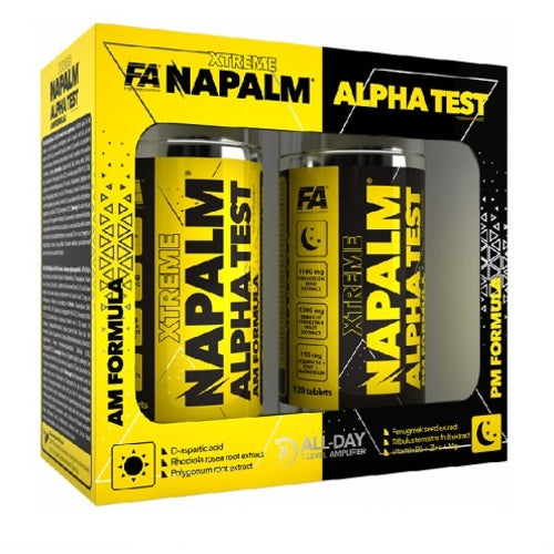 Fa Nutrition Napalm Alpha Test Am Pm Formula 2X 120 Tabletten