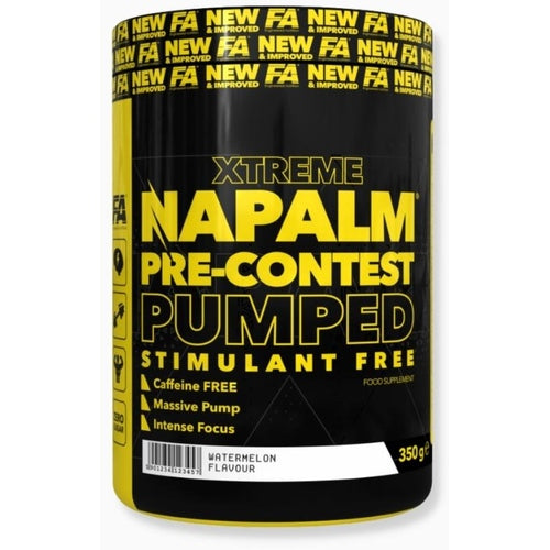 Fa Nutrition Napalm Precontest Pumped Stimfree 350G Dragon Fruit