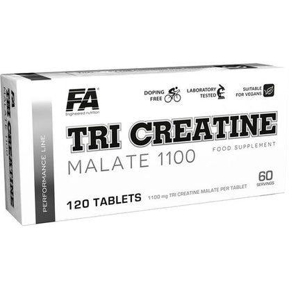 Fa Nutrition Performance Tri Creatine Malate 120 Tabs