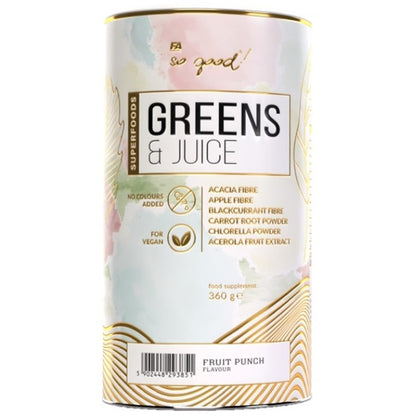 Fa Nutrition So Good Greens Juice 360G Fruit Punch