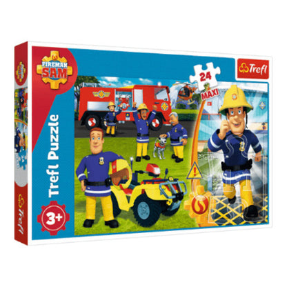 feuerwehrmann sam maxi puzzle 24 teile