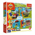 feuerwehrmann sam zur rettung puzzle 4in1 35 70 teile