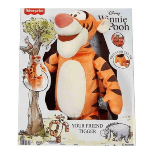 fisher price disney winnie the pooh dein freund tigger plueschfigur