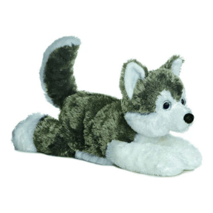 flopsies husky shadow ca 31 cm plueschfigur