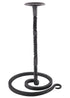 Handgeschmiedeter Helmständer & Kerzenhalter
