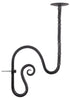 Handgeschmiedeter Wandkerzenhalter (43 cm)