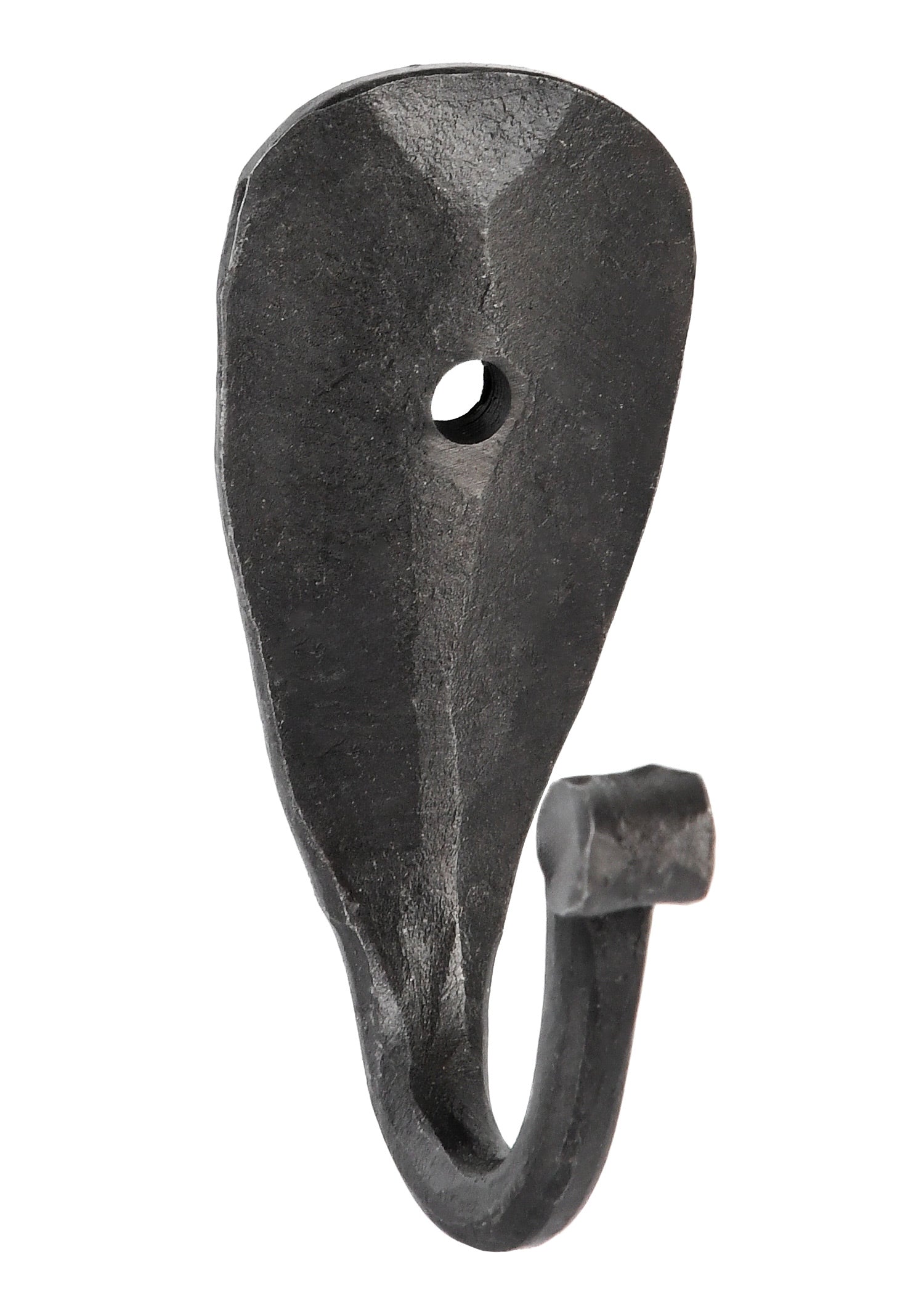 Rustikaler Wandhaken aus Schmiedeeisen
