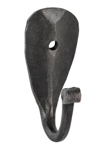 Rustikaler Wandhaken aus Schmiedeeisen