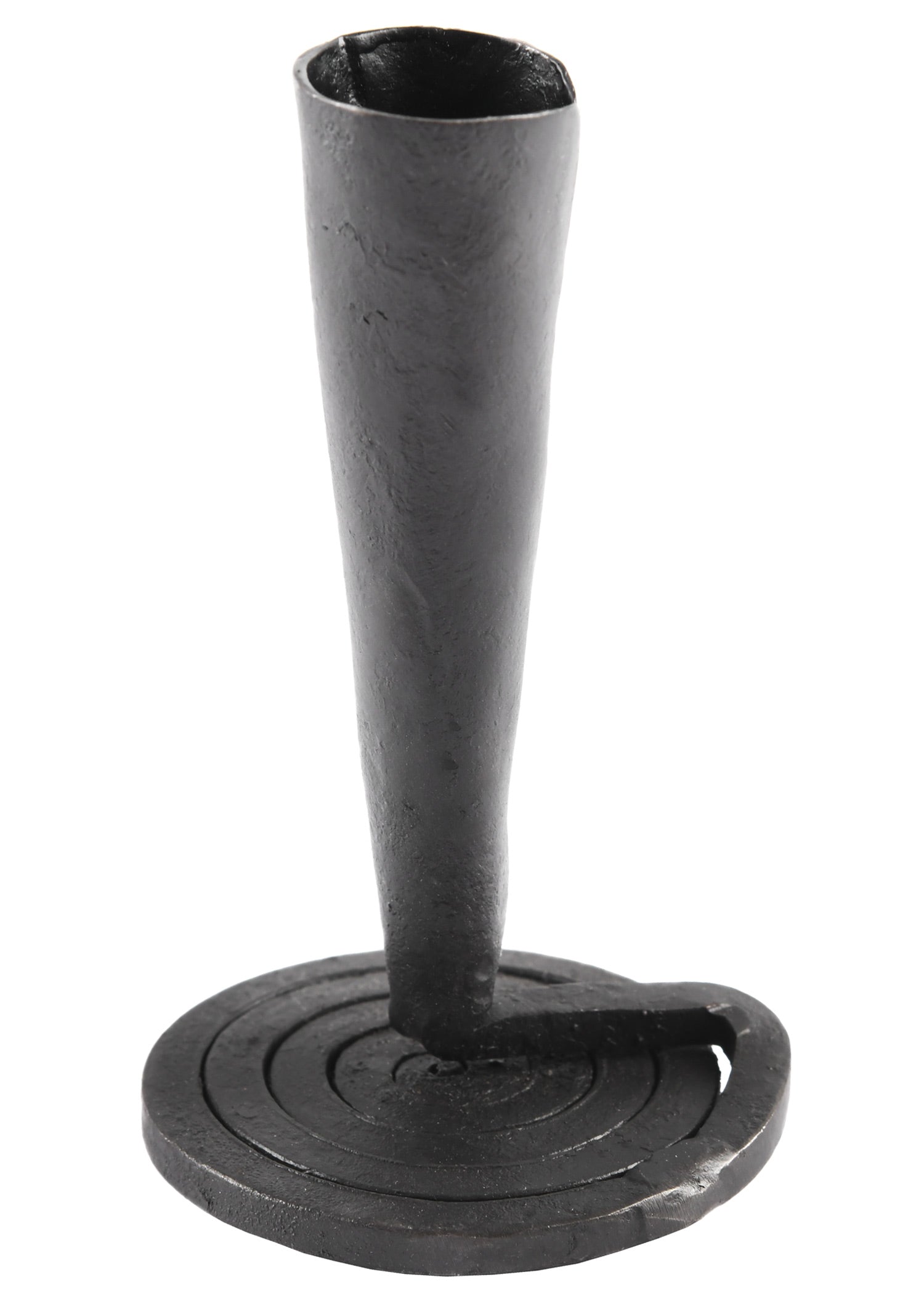 Schmiedeeiserner Spiral Kerzenhalter