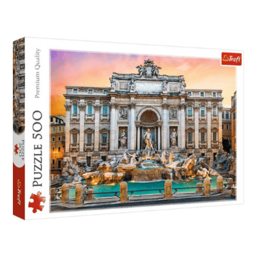 fontanna de trevi rom puzzle 500 teile