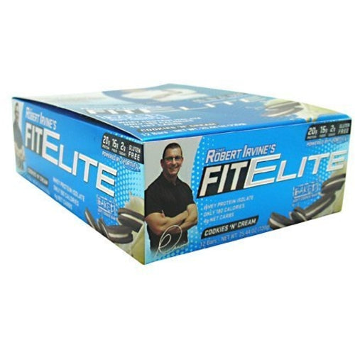 Fortifx Fitelite 12X60G Bar Cookies Cream