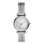 Reloj Carlie Mini de acero inoxidable con tres manecillas