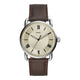Copeland 42 mm Three-Hand Brown Leather Watch