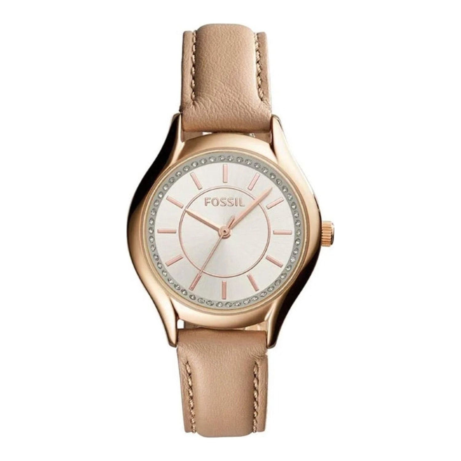 Montre Fossil Daydreamer en cuir couleur or rose