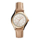 Daydreamer Rose Gold-Tone Leather Watch