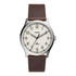 Fossil Dayliner Three Hand Brown Leather Watch