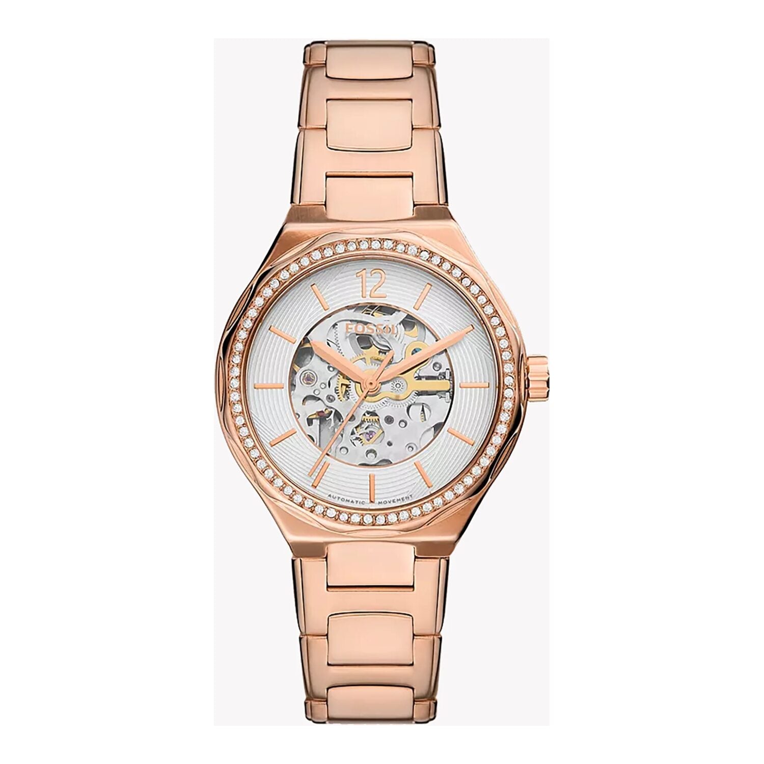 Montre Fossil Eevie à cadran blanc en cristal de quartz