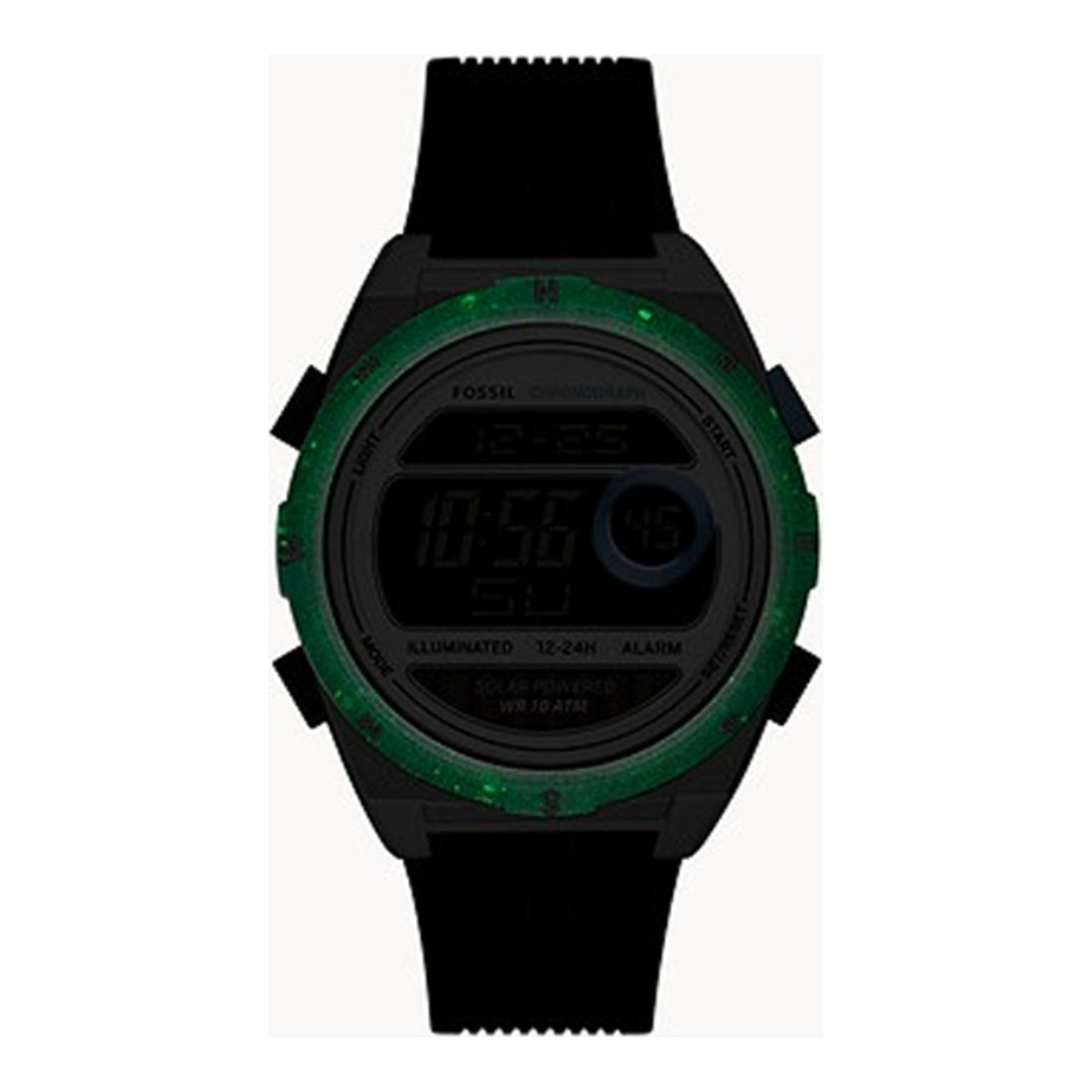 Fossil Everett Solar Powered Digital