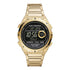Fossil Everett Solar Powered Digital Gold Tone Stainless Steel Watch