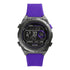 Fossil Everett Solar Powered Digital Purple Resin Watch