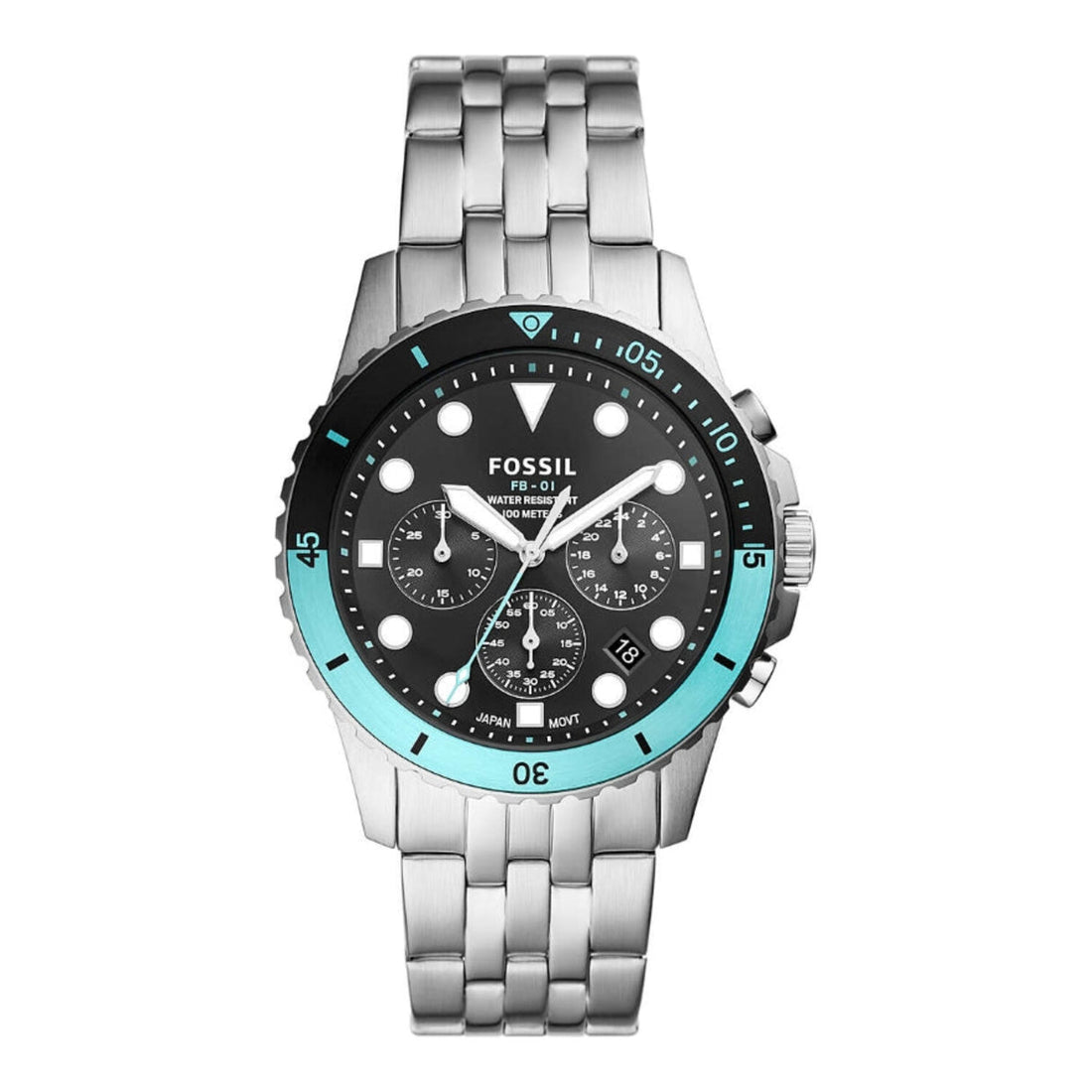 Fossil FB 01 Chronograph Edelstahl