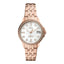 Montre FB-01 à trois aiguilles avec date, en acier inoxydable doré rose