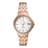Fossil FB 01 Three Hand Date Rose Gold Tone Stainless Steel Watch
