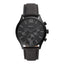 Fenmore Multifunction Black Leather Watch