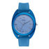 Fossil Jude Three Hand Cobalt Blue Silicone Watch