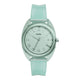 Jude Three-Hand Mint Green Silicone Watch
