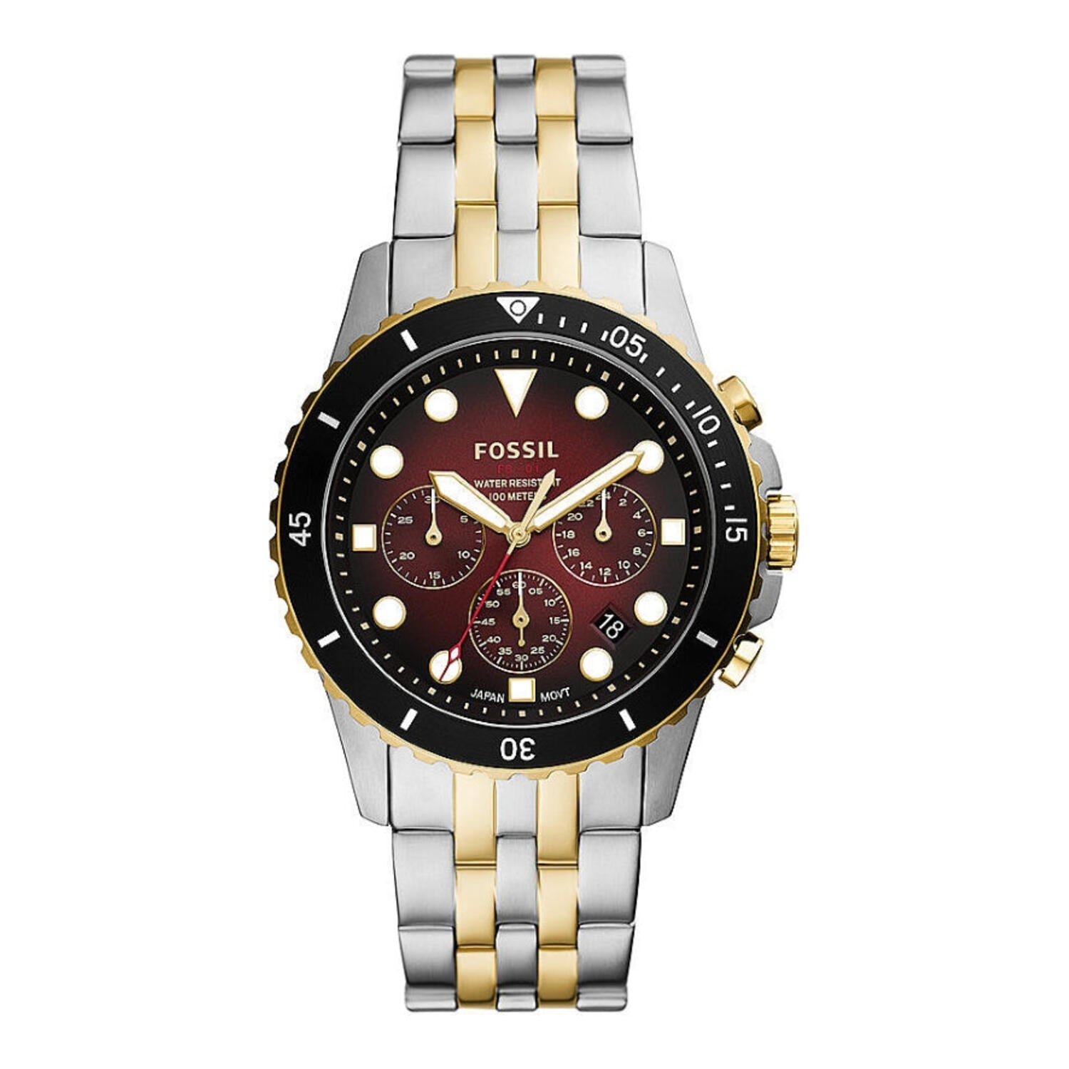 Chronographe Fossil Machine