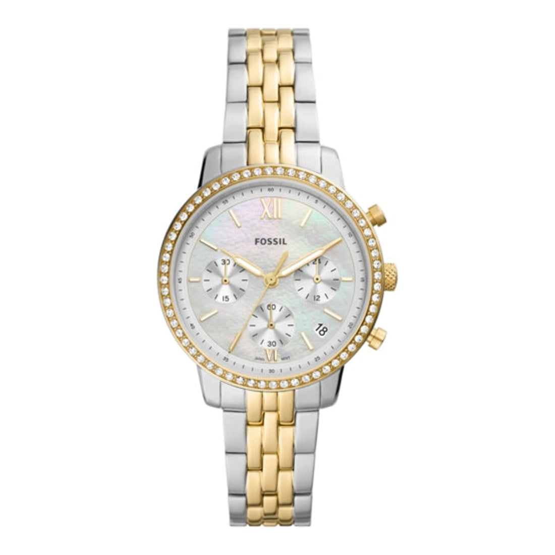 Fossil Neutra Chronograph Two Tone Stainless Steel