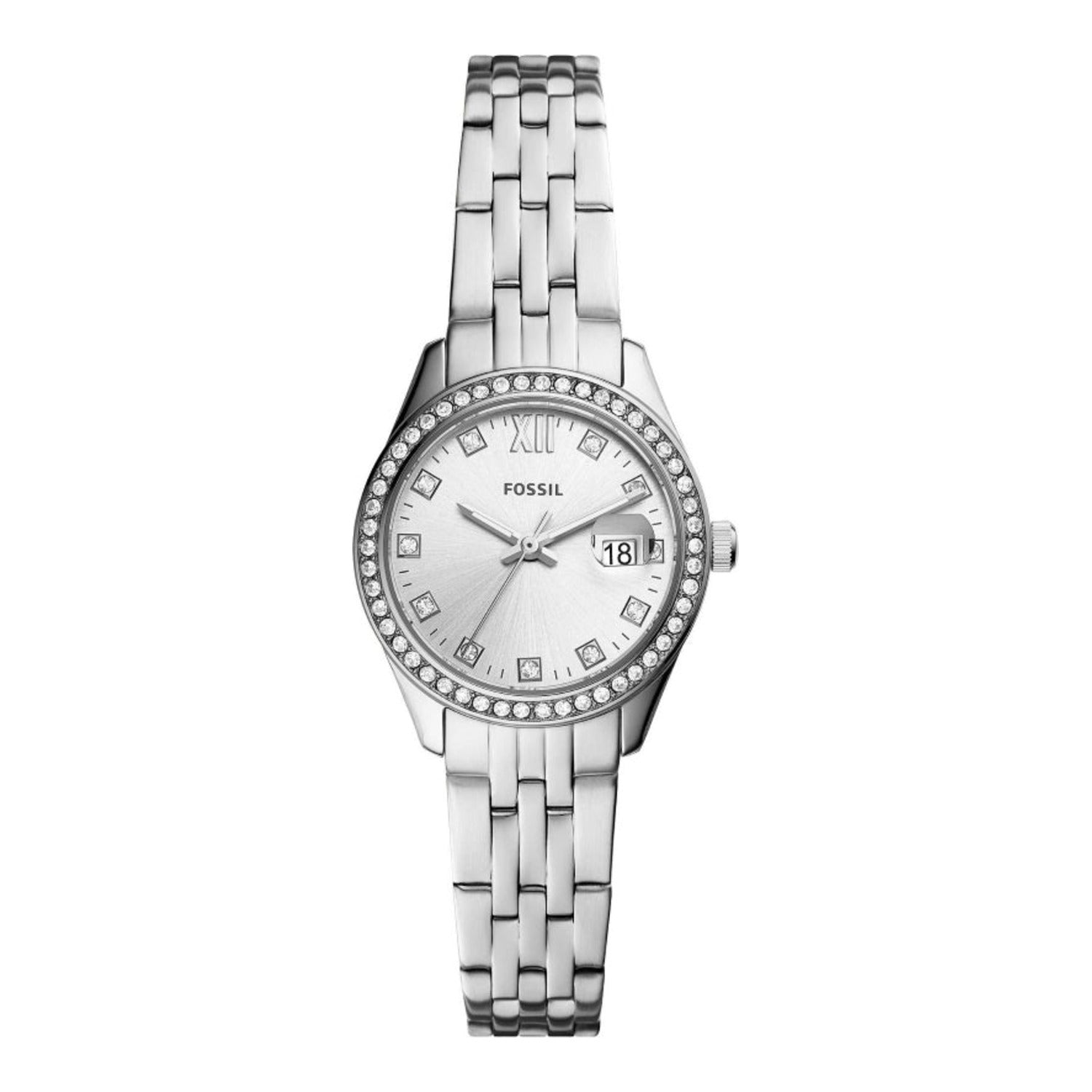 Fossil Scarlette Micro Three Hand Stainless Steel Watch